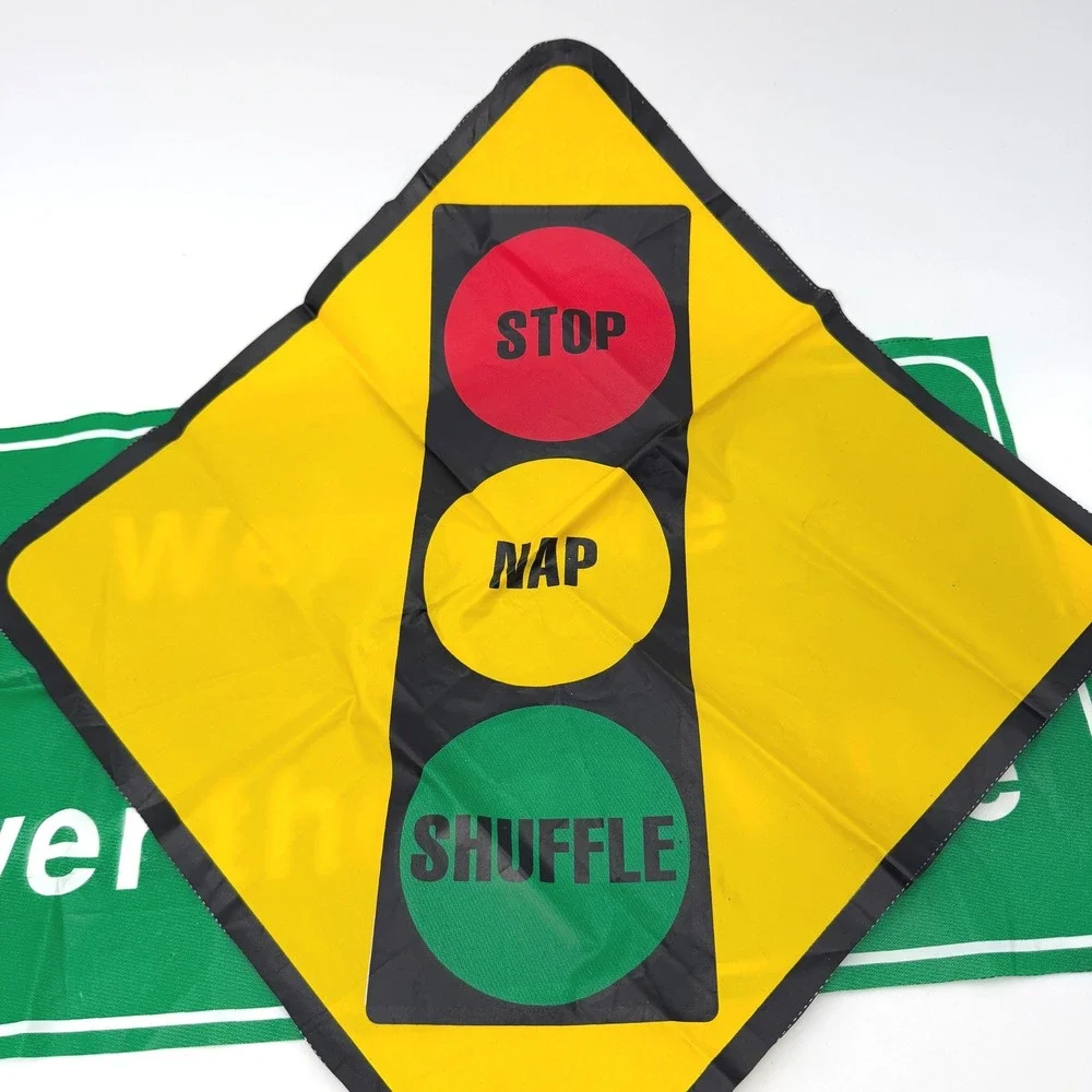 Over‎ the Hill Birthday Party Decorations Funny Road Signs Gag Gift Decor Set